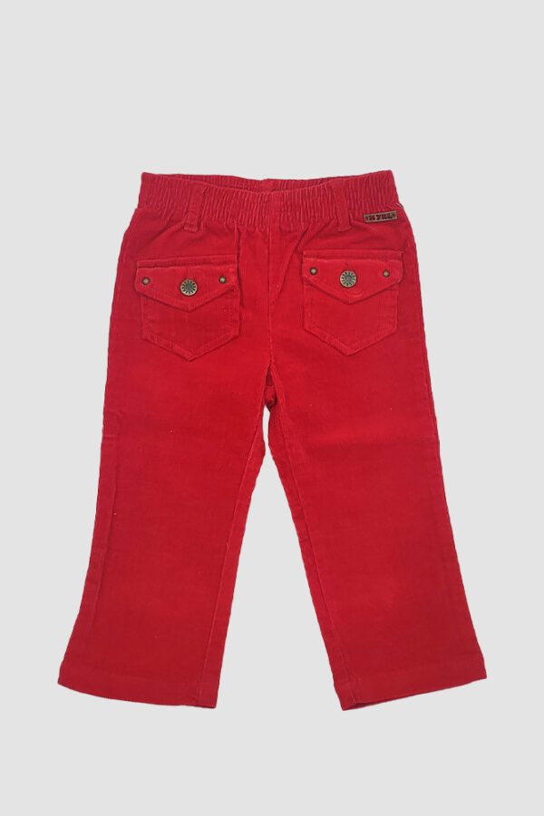 Pantalon Pockets Chic Frente Rojo Inv.Mayoral