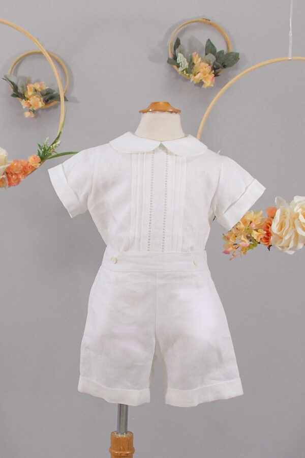 Conjunto Pespun CamisaShort Frente Blanco Conjunto