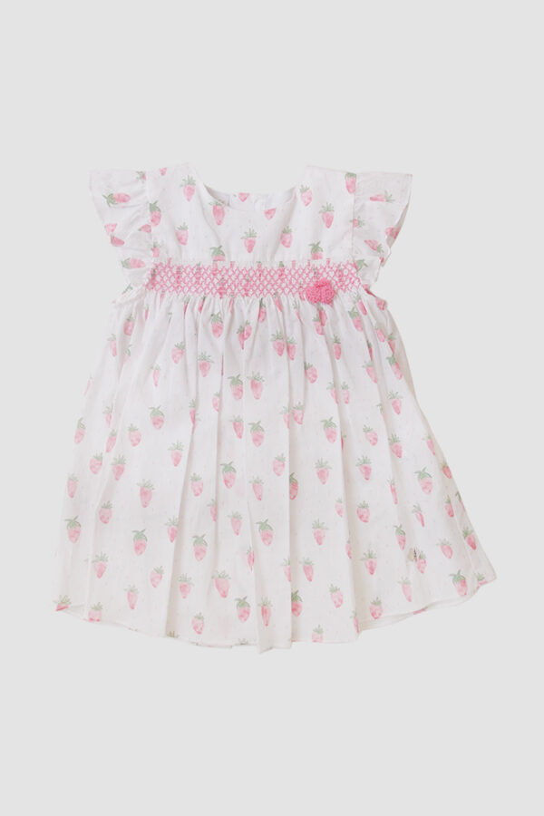 Vestido Infantil Fresas Frente