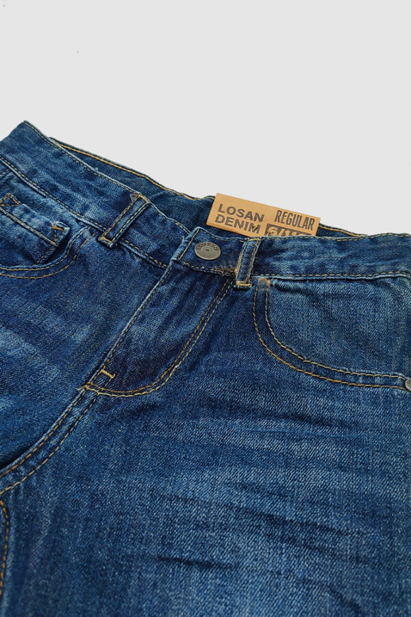 Pantalon Infantil Denim Claro Losan Detalle