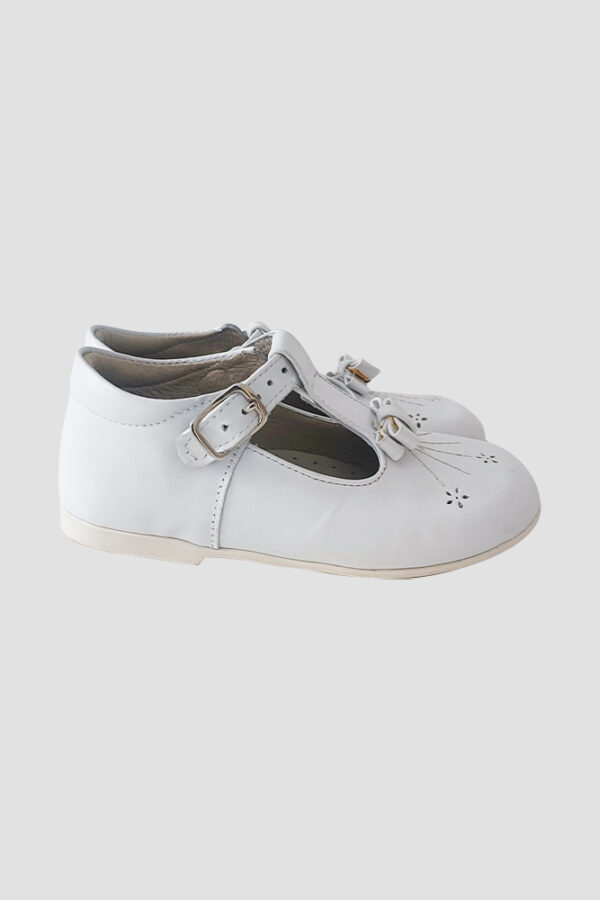 Zapato Infantil MiniBurbujas Mono Perfil Blanco