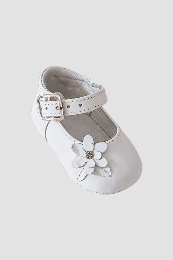 Zapato Infantil MiniBurbujas Suave Solo Par Blanco