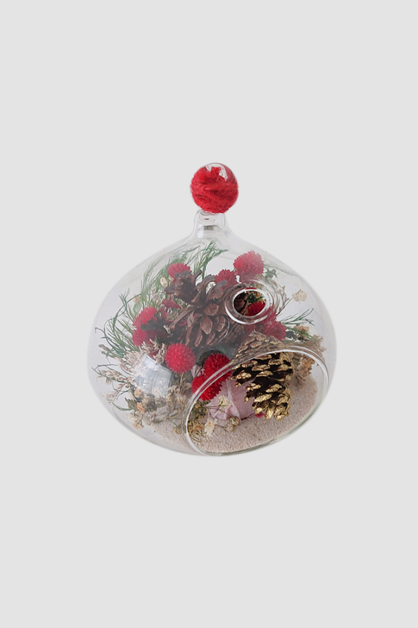 Esfera Terrarium Navidad Perfil