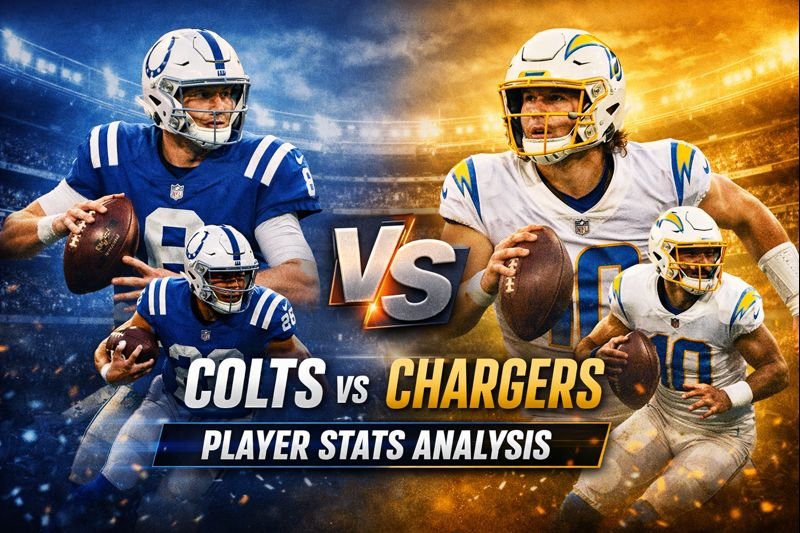 Colts vs Chargers Player Stats Full Match Analysis
