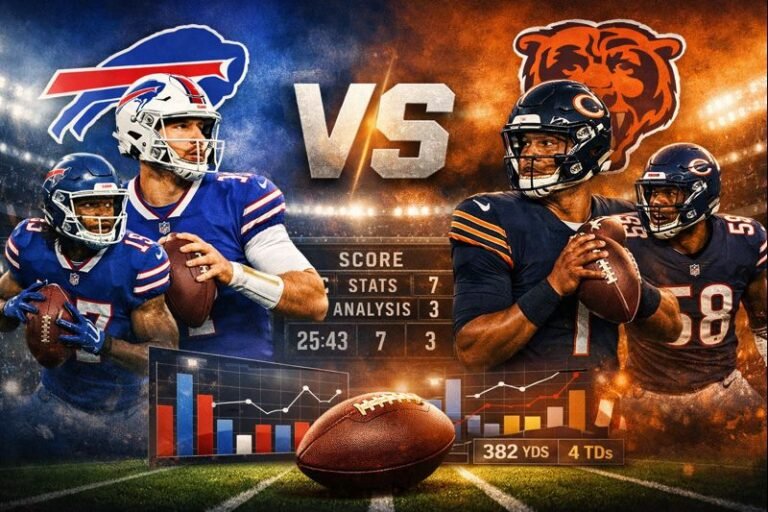 Bills vs Bears Player Stats Full Analysis