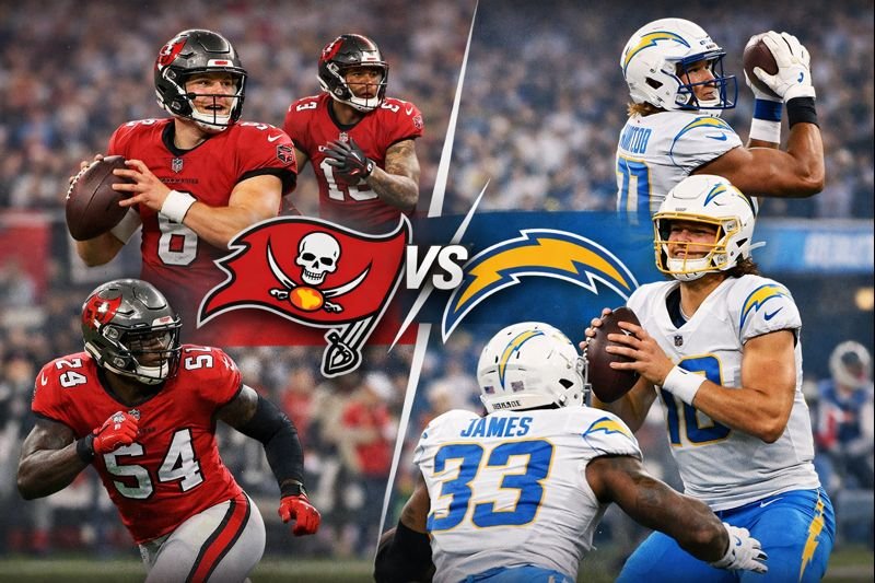 Tampa Bay Buccaneers vs Chargers Player Stats Guide