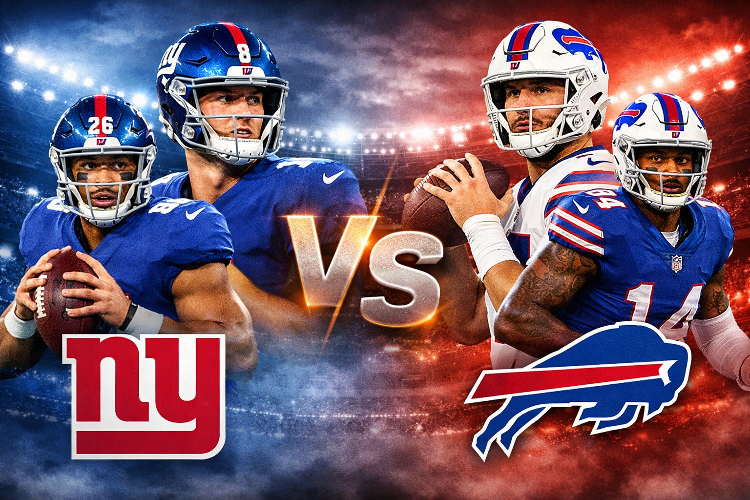 New York Giants vs Buffalo Bills Match Player Stats