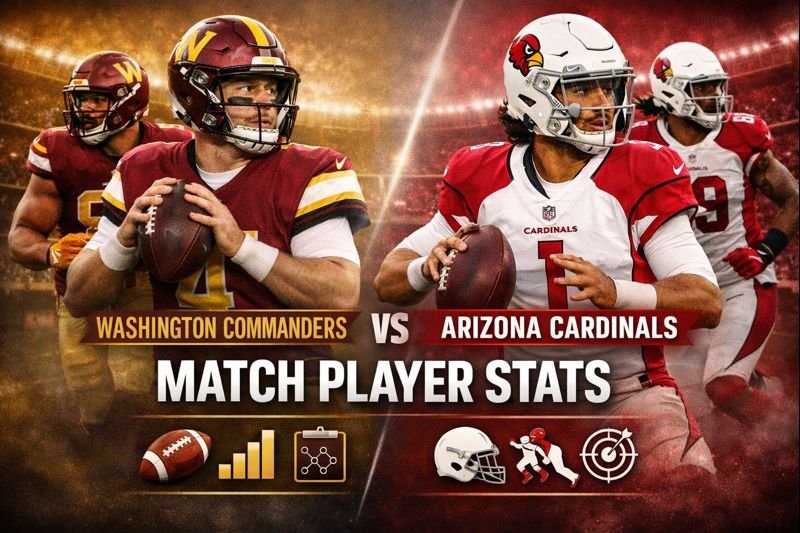 Washington Commanders vs Arizona Cardinals Match Player Stats