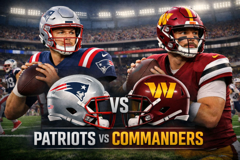 New England Patriots vs Washington Commanders Match Player Stats