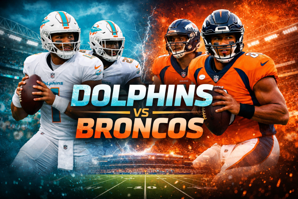 Miami Dolphins vs Denver Broncos Match Player Stats