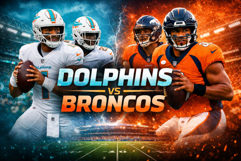 Miami Dolphins vs Denver Broncos Match Player Stats