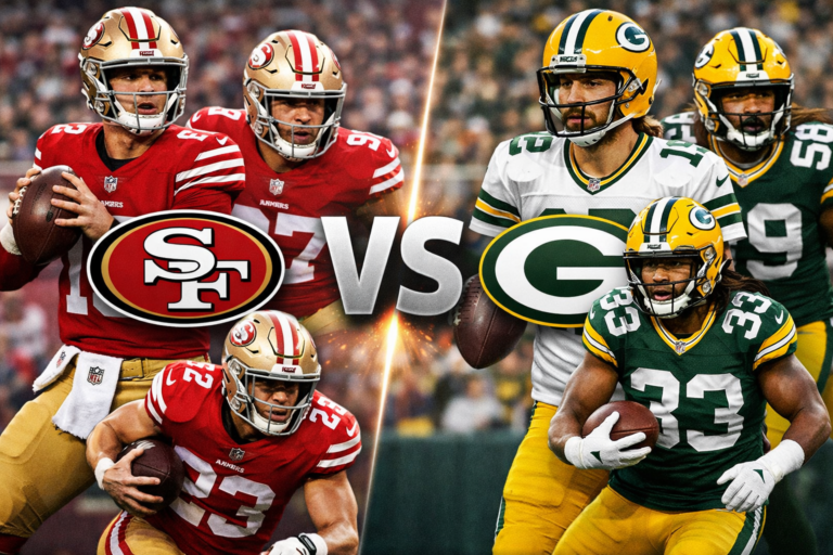 49ers vs Green Bay Packers Match Player Stats Analysis