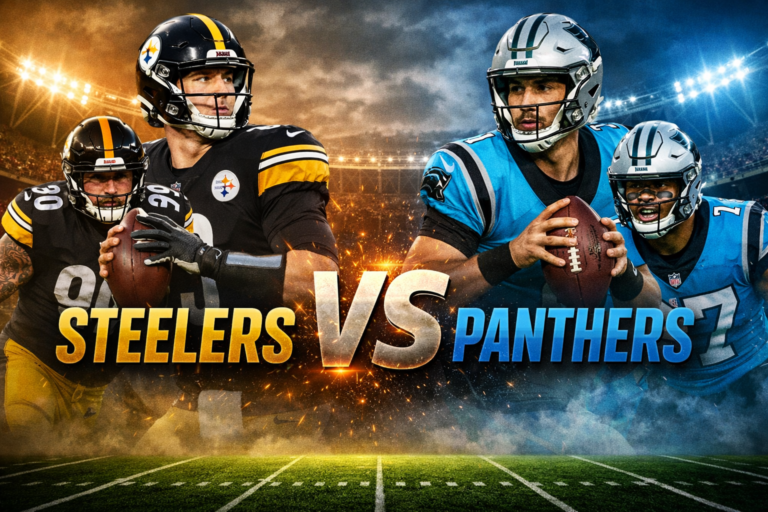 Pittsburgh Steelers vs Carolina Panthers Match Player Stats