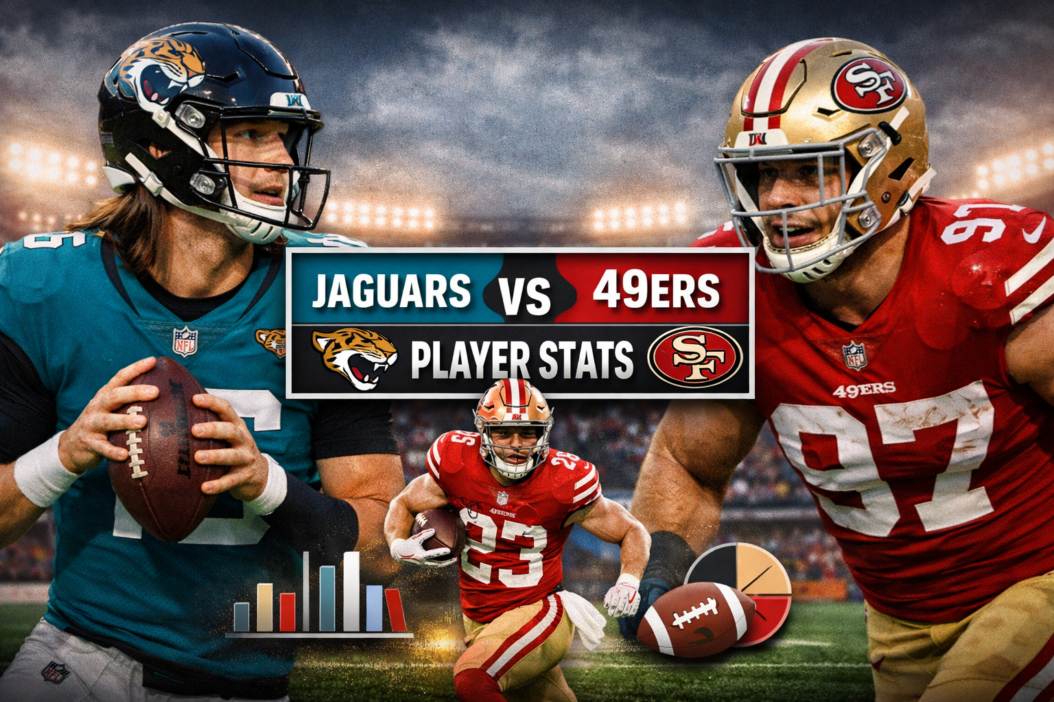 Jacksonville Jaguars vs 49ers Match Player Stats Breakdown