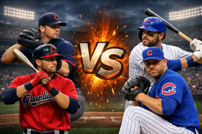 Cleveland Guardians vs Chicago Cubs Match Player Stats