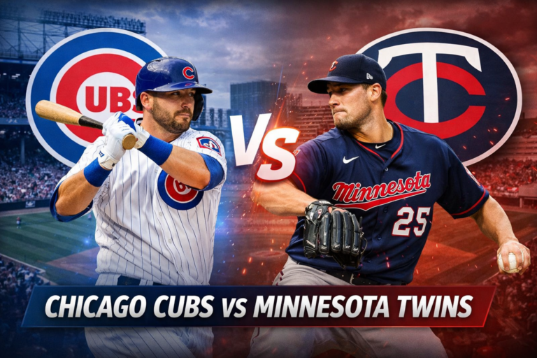 Chicago Cubs vs Minnesota Twins Match Player Stats
