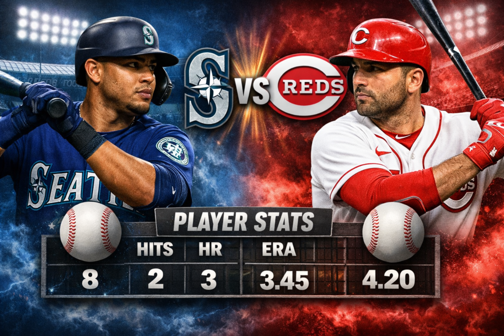 Seattle Mariners vs Cincinnati Reds Match Player Stats: Deep Analysis