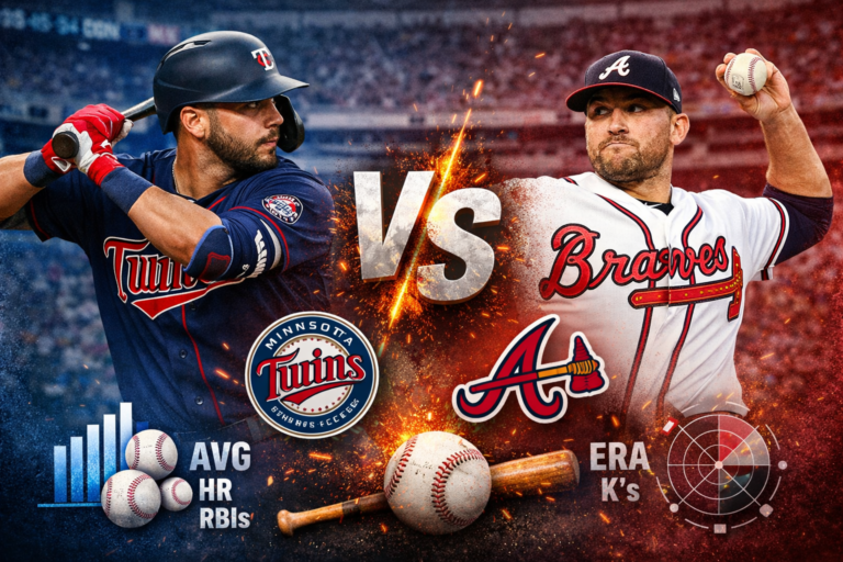 Minnesota Twins vs Atlanta Braves Match Player Stats