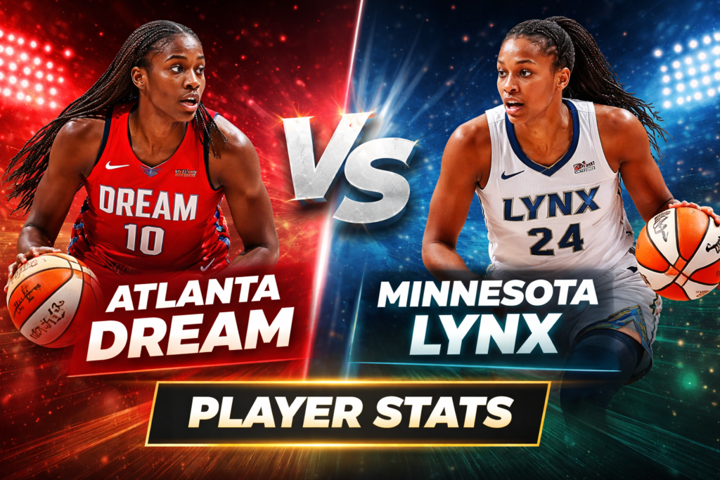 Atlanta Dream vs Minnesota Lynx Match Player Stats