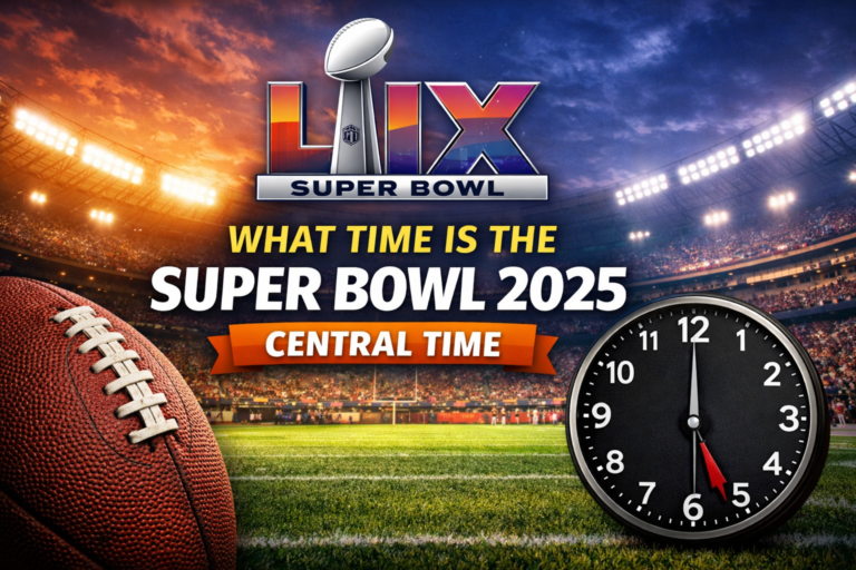 What Time Is the Super Bowl 2025 Central Time?