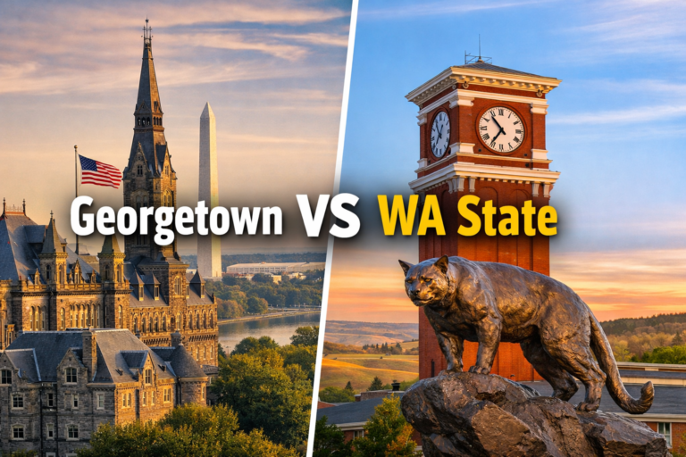 Georgetown vs WA State: A Complete 2025 Comparison Guide