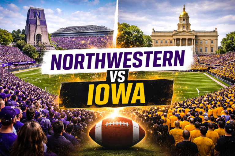 Northwestern vs Iowa: Full 2025 Comparison