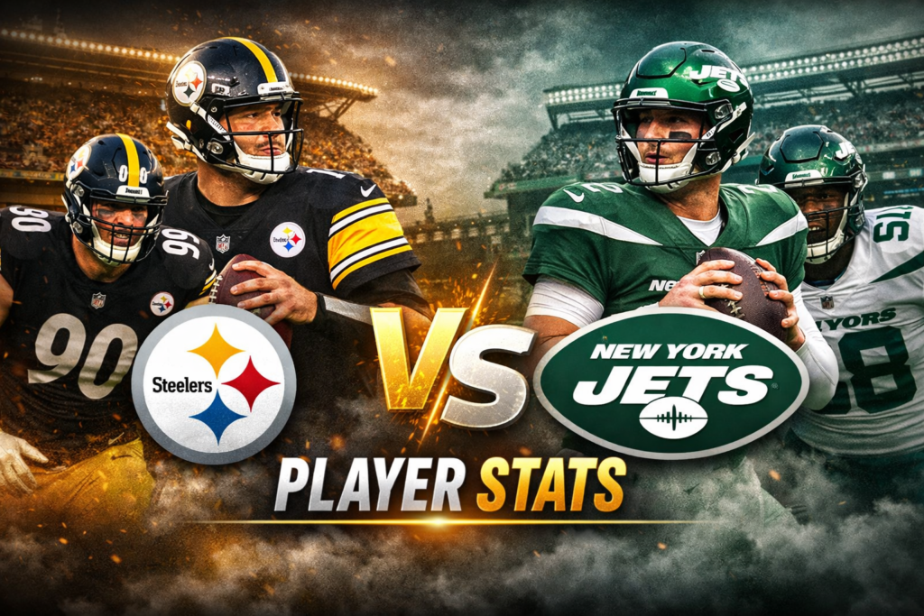 Pittsburgh Steelers vs New York Jets Match Player Stats