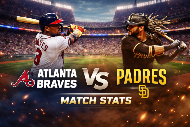 Atlanta Braves vs Padres Match Player Stats Breakdown