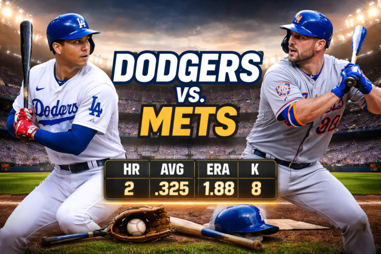 Dodgers vs Mets Match Player Stats: 2026 Performance Analysis