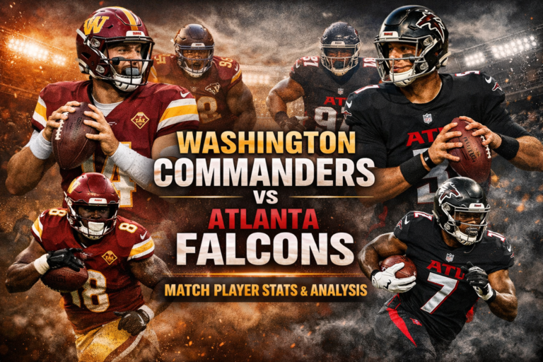 Washington Commanders vs Atlanta Falcons Match Player Stats