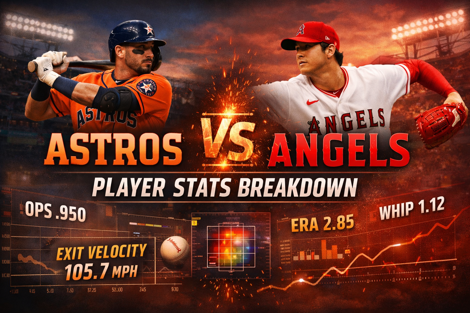 Houston Astros vs Los Angeles Angels Match Player Stats Breakdown 2026