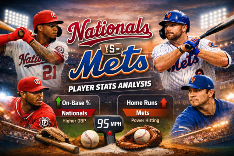 Washington Nationals vs Mets Match Player Stats Analysis
