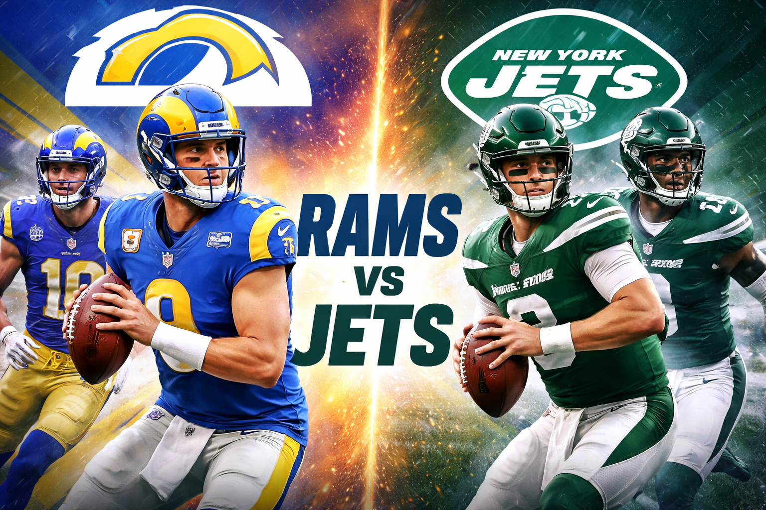 Los Angeles Rams vs New York Jets Match Player Stats