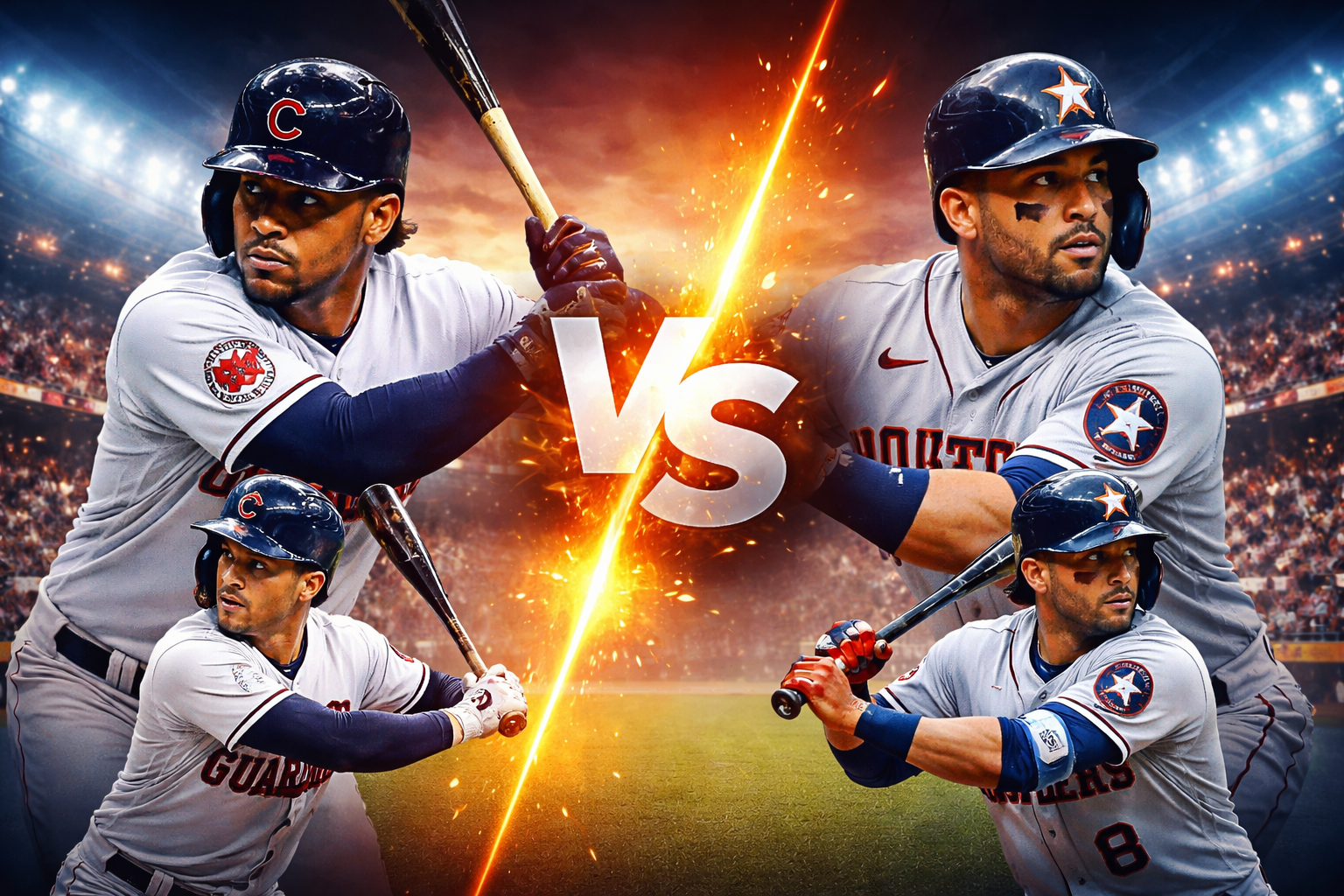 Cleveland Guardians vs Houston Astros Match Player Stats