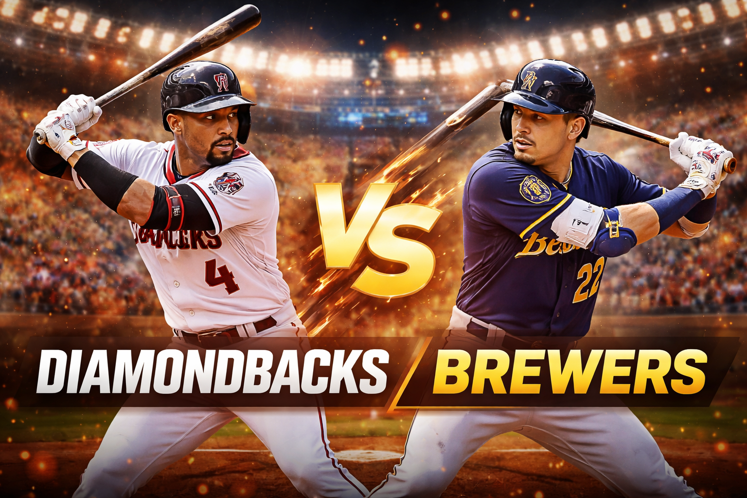 Diamondbacks vs Milwaukee Brewers Match Player Stats 2026