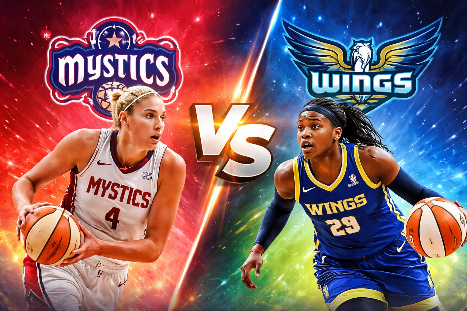 Washington Mystics vs Dallas Wings Match Player Stats