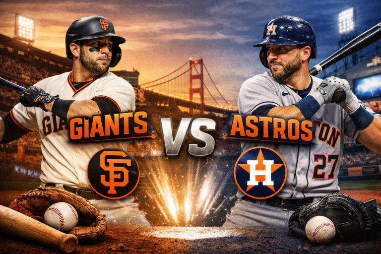 San Francisco Giants vs Houston Astros Match Player Stats