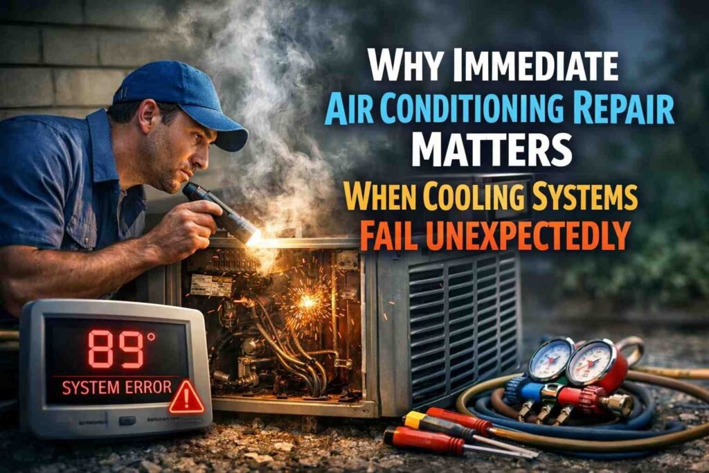 Why Immediate Air Conditioning Repair Matters When Cooling Systems Fail Unexpectedly
