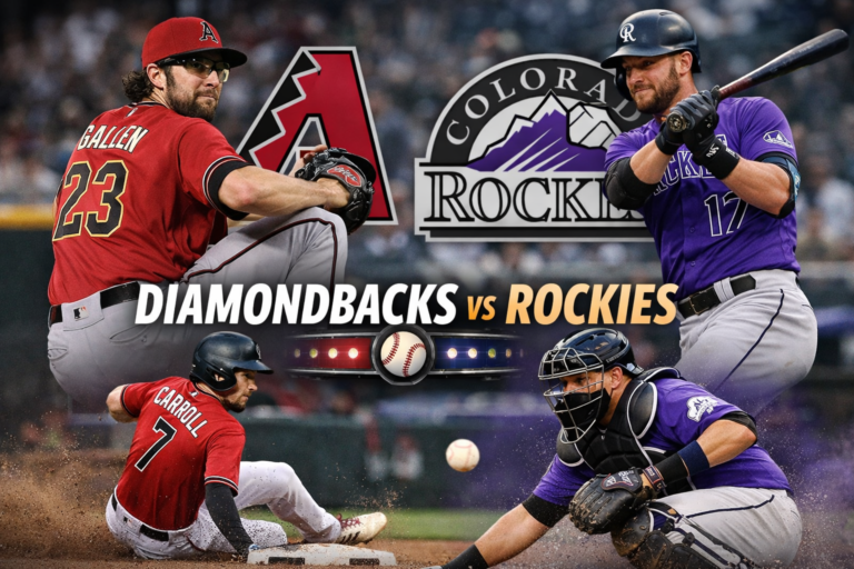 Diamondbacks vs Colorado Rockies Match Player Stats
