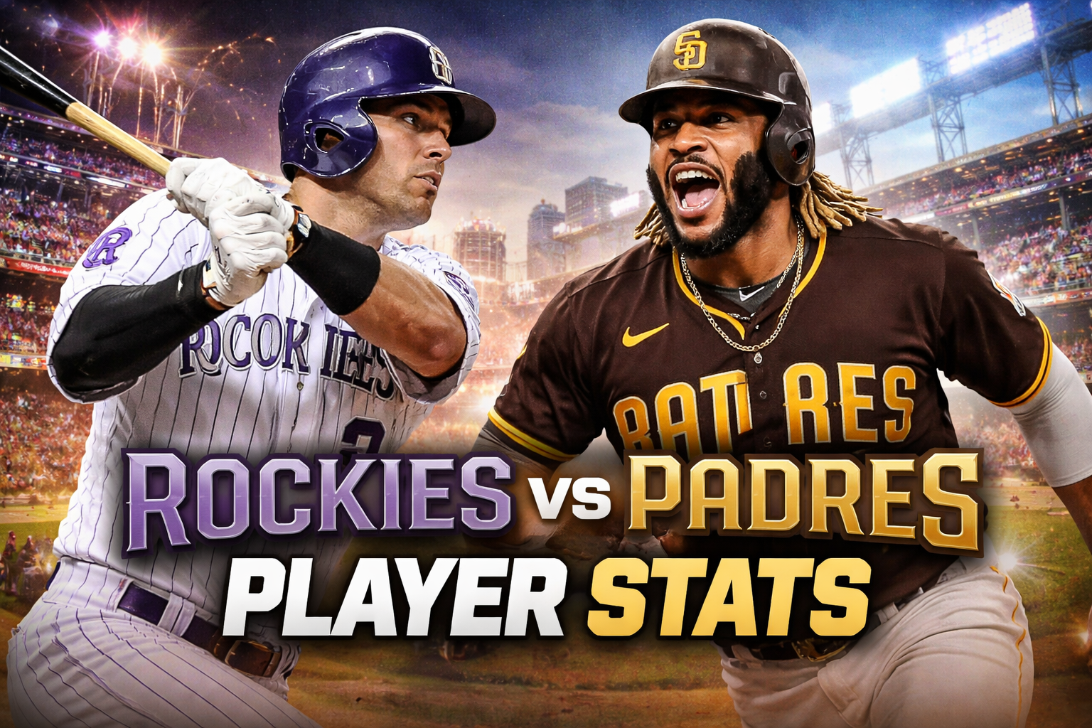 Colorado Rockies vs Padres Match Player Stats Breakdown