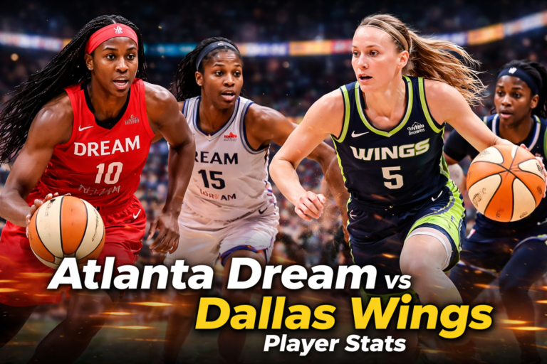 Atlanta Dream vs Dallas Wings Match Player Stats