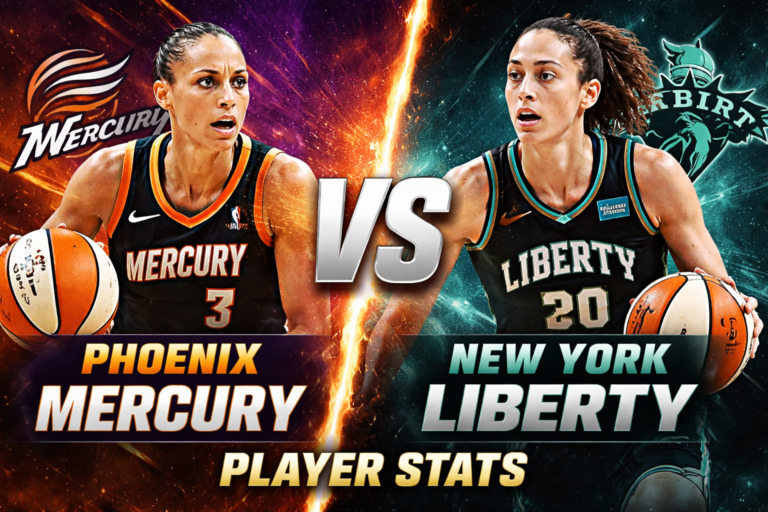 Phoenix Mercury vs New York Liberty Match Player Stats Analysis (2026)
