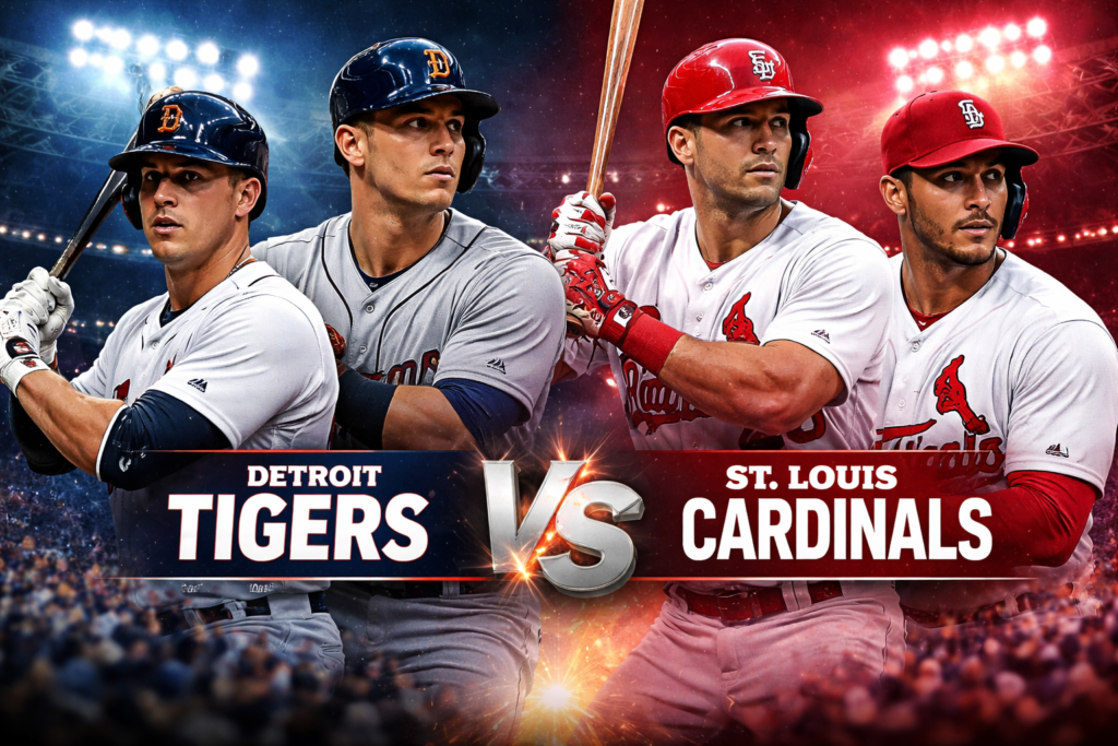 Detroit Tigers vs St. Louis Cardinals Match Player Stats
