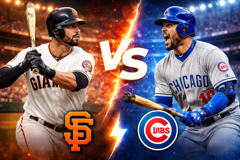 San Francisco Giants vs Chicago Cubs Match Player Stats