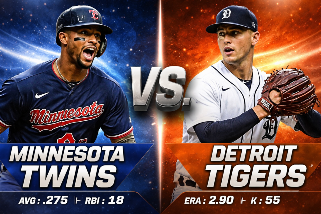 Minnesota Twins vs Detroit Tigers Match Player Stats