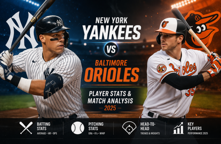 New York Yankees vs Baltimore Orioles Match Player Stats Breakdown