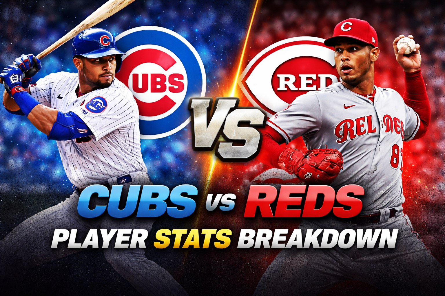 Chicago Cubs vs Cincinnati Reds Match Player Stats Breakdown