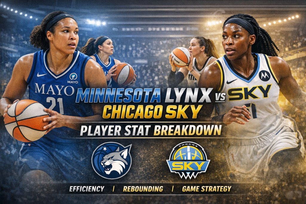 Minnesota Lynx vs Chicago Sky Match Player Stats