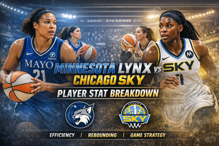 Minnesota Lynx vs Chicago Sky Match Player Stats