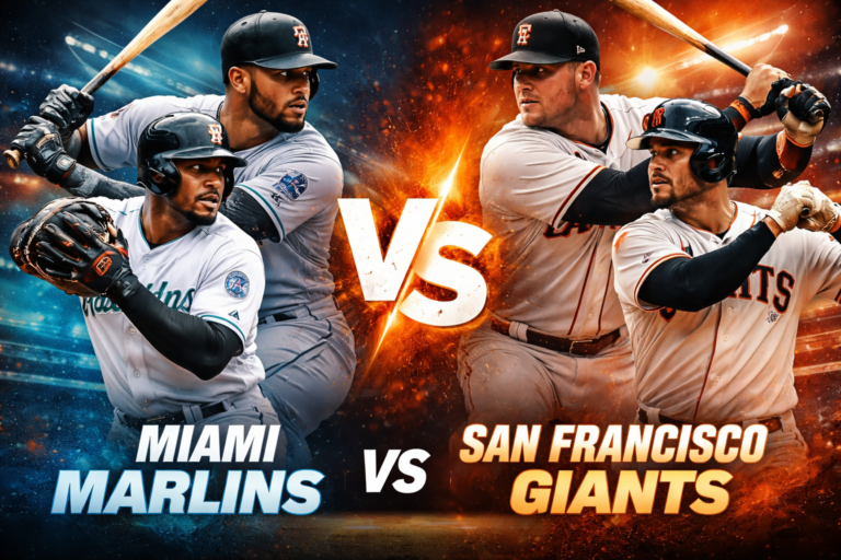 Miami Marlins vs San Francisco Giants Match Player Stats
